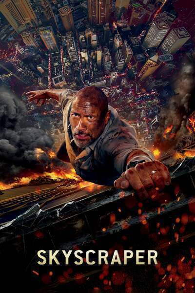 Skyscraper Hindi Dubbed Movie Poster (2018)