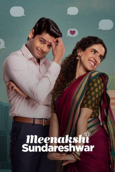 Meenakshi Sundareshwar Hindi Dubbed Movie Poster (2021)