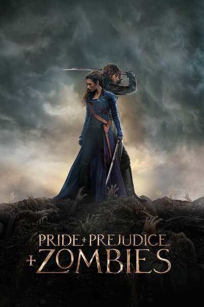 Pride and Prejudice and Zombies Hindi Dubbed Movie Poster (2016)