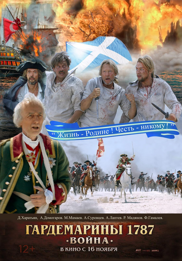 Gardemariny 1787. Voyna Hindi Dubbed Movie Poster (2023)