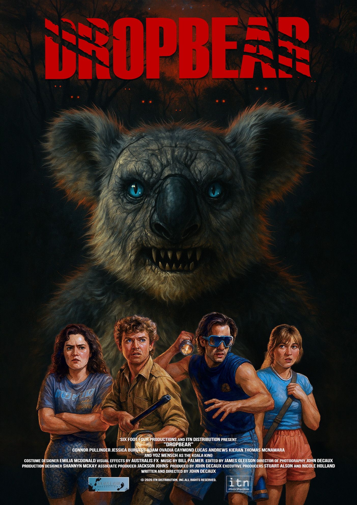 Dropbear Hindi Dubbed Movie Poster (2025)